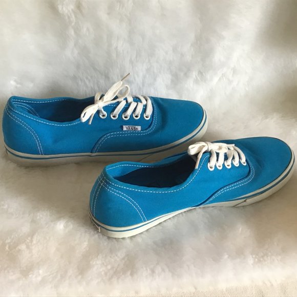 Vans Women's Turquoise Shoes - Picture 10 of 11